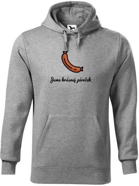 Pánská mikina Jsme krásnej páreček - on