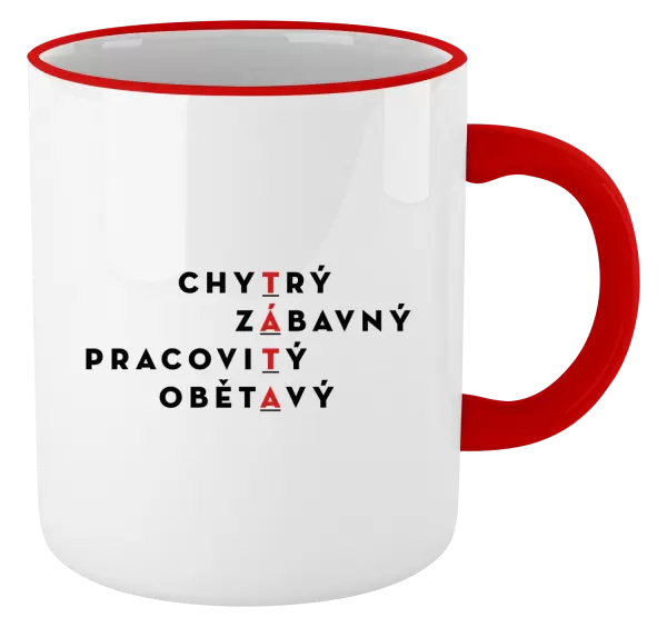 Hrnek Táta - křížovka