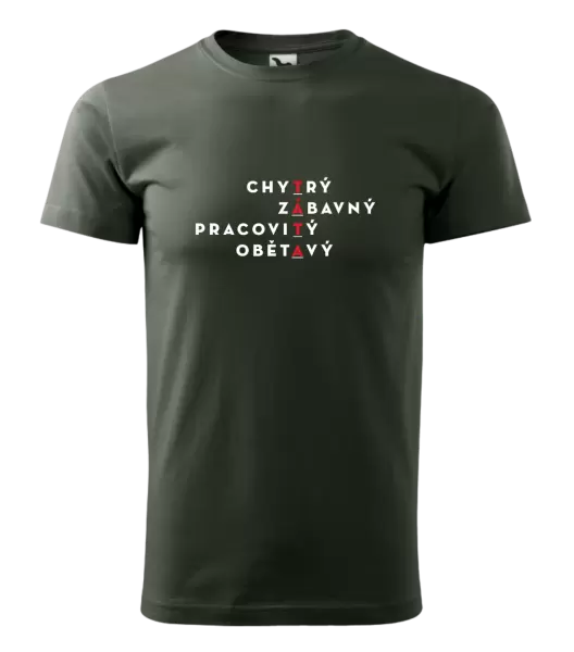 Pánské tričko Táta - křížovka