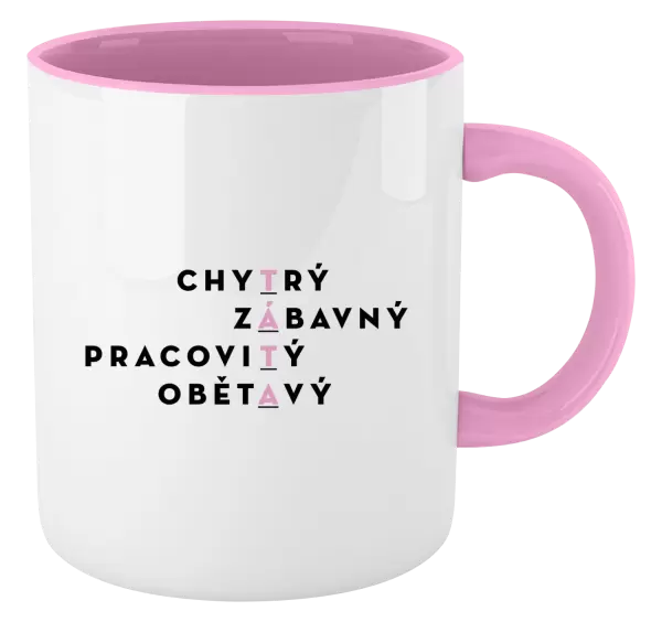 Hrnek Táta - křížovka