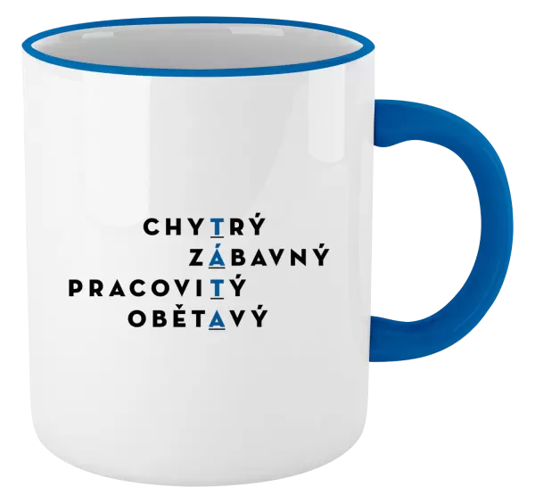 Hrnek Táta - křížovka