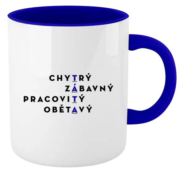 Hrnek Táta - křížovka