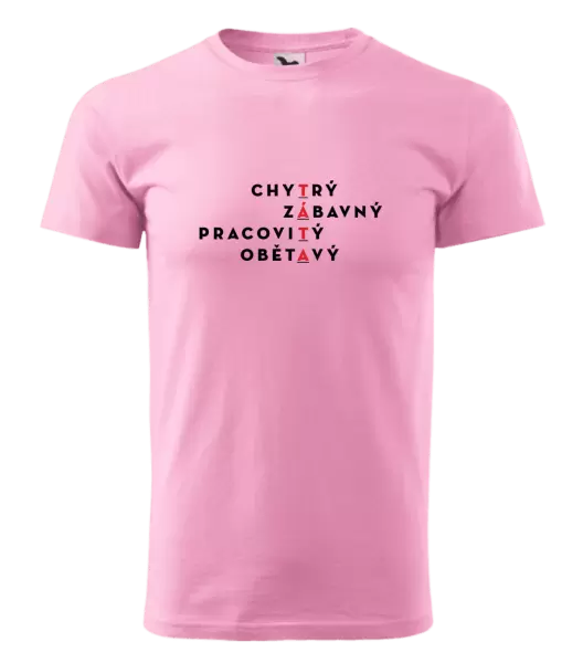 Pánské tričko Táta - křížovka