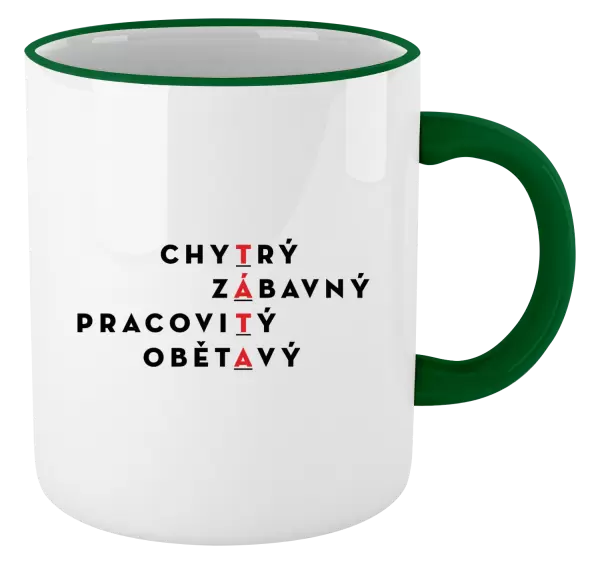 Hrnek Táta - křížovka