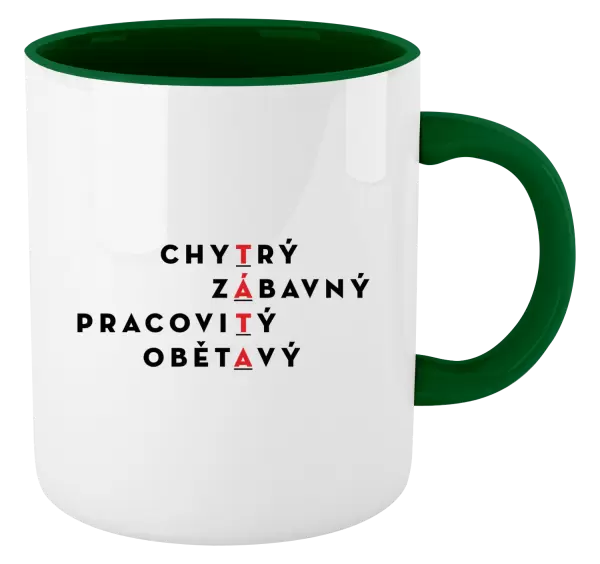 Hrnek Táta - křížovka