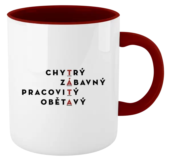 Hrnek Táta - křížovka