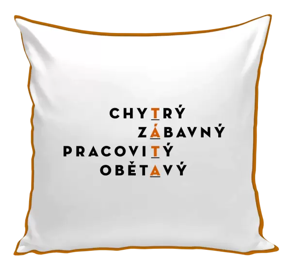 Polštář Táta - křížovka