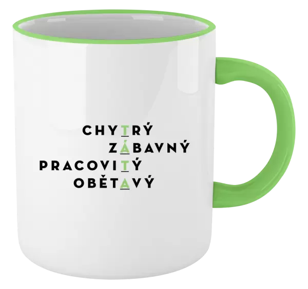 Hrnek Táta - křížovka