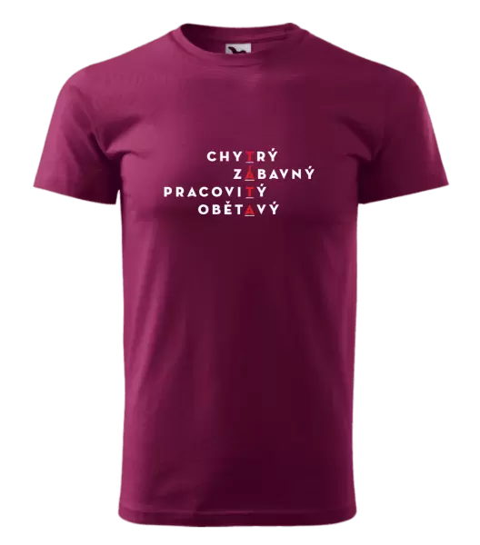 Pánské tričko Táta - křížovka