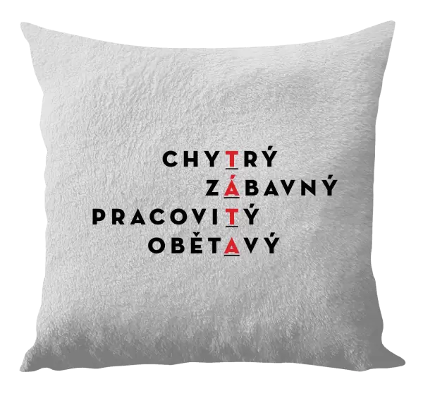 Polštář Táta - křížovka