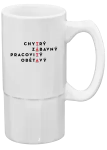 Půllitr Táta - křížovka