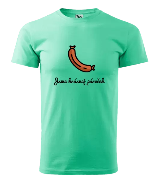 Pánské tričko Jsme krásnej páreček - on