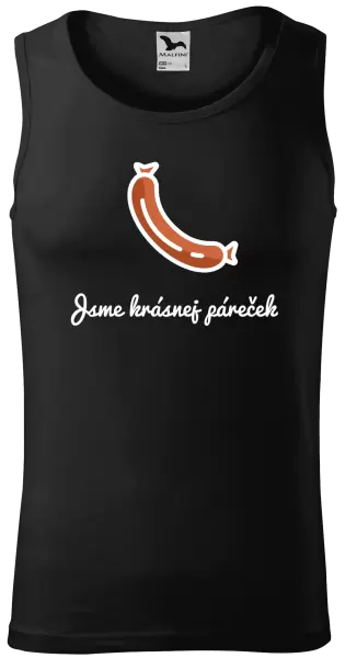 Pánské tílko Jsme krásnej páreček - on