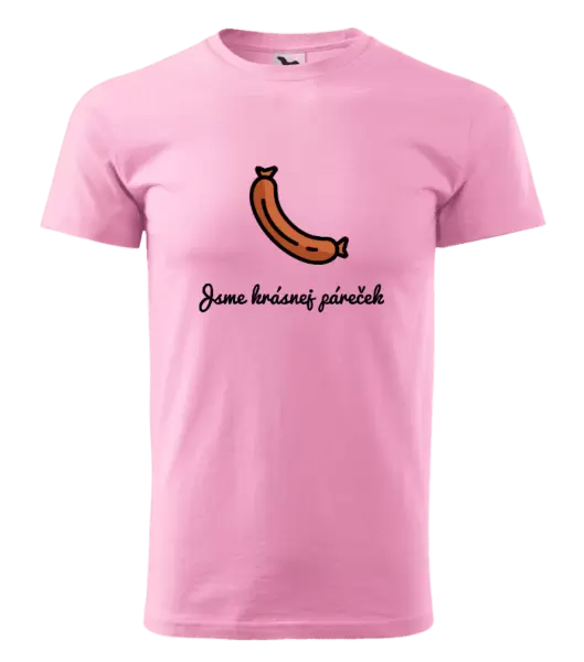 Pánské tričko Jsme krásnej páreček - on