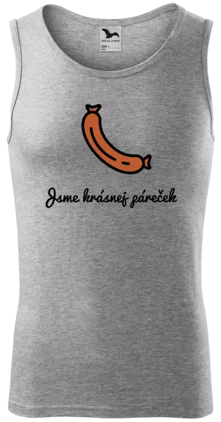 Pánské tílko Jsme krásnej páreček - on