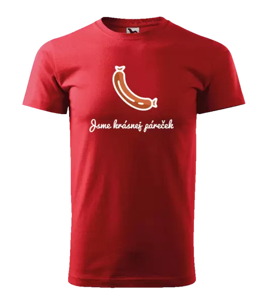 Pánské tričko Jsme krásnej páreček - on