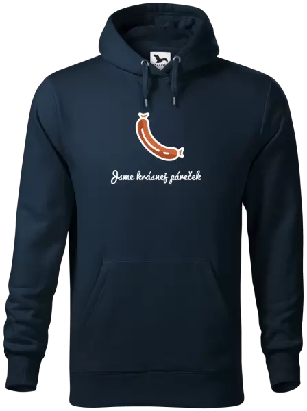 Pánská mikina Jsme krásnej páreček - on