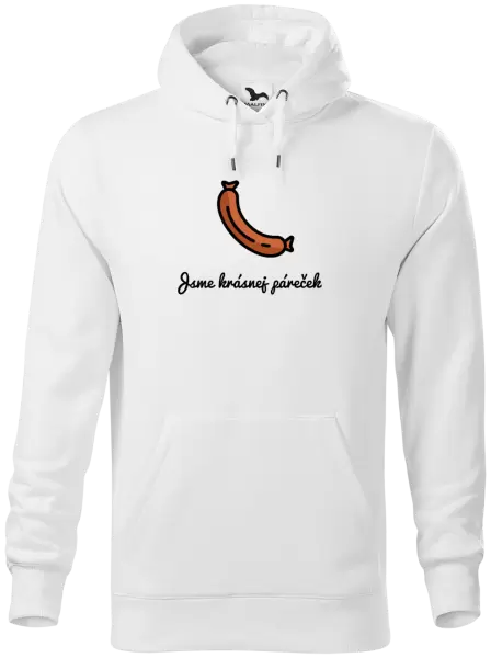 Pánská mikina Jsme krásnej páreček - on