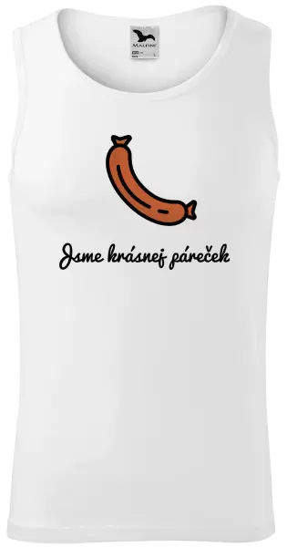 Pánské tílko Jsme krásnej páreček - on