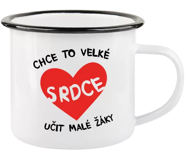 Plecháček Chce to velké srdce, učit malé žáky