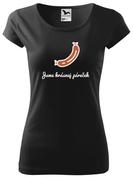 Dámské tričko Jsme krásnej páreček - ona