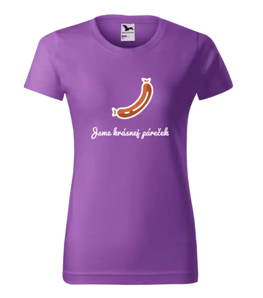 Dámské tričko Jsme krásnej páreček - ona