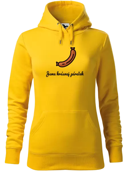 Dámská mikina Jsme krásnej páreček - ona