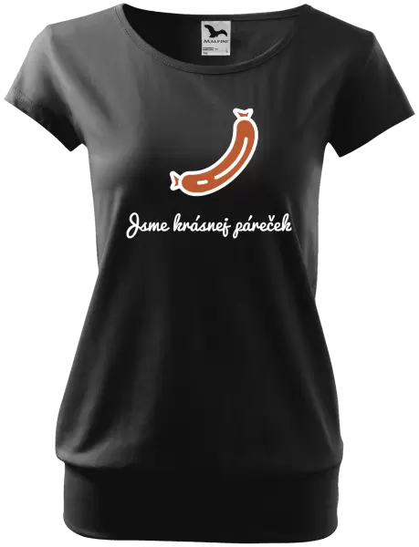 Dámské tričko Jsme krásnej páreček - ona