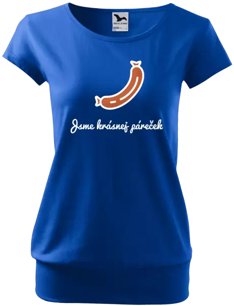 Dámské tričko Jsme krásnej páreček - ona