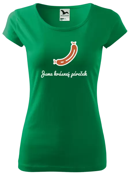 Dámské tričko Jsme krásnej páreček - ona