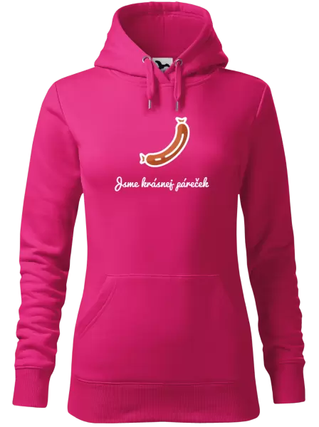 Dámská mikina Jsme krásnej páreček - ona