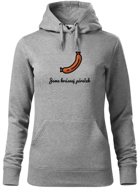 Dámská mikina Jsme krásnej páreček - ona