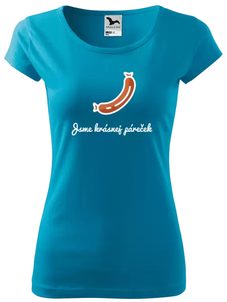 Dámské tričko Jsme krásnej páreček - ona