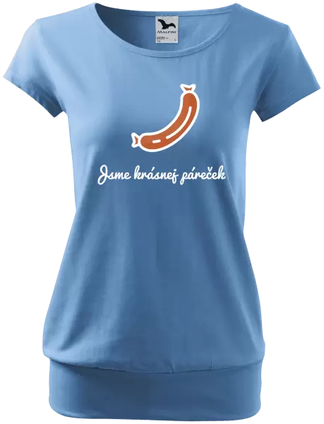 Dámské tričko Jsme krásnej páreček - ona