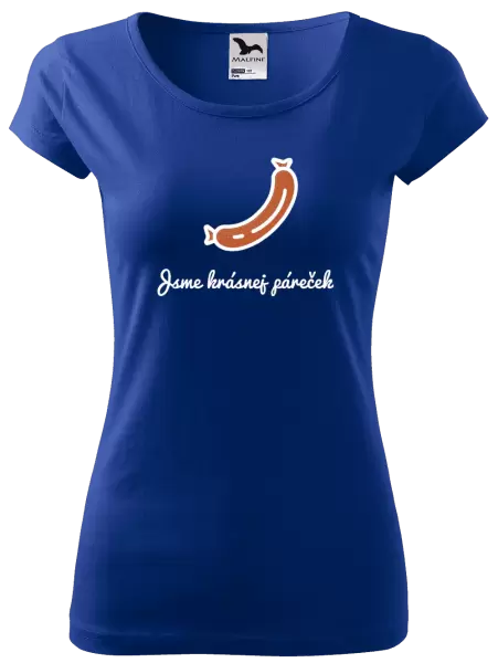 Dámské tričko Jsme krásnej páreček - ona