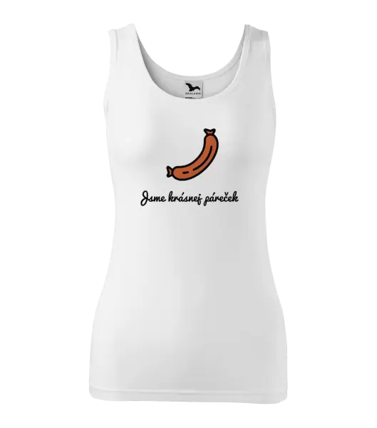Dámské tílko Jsme krásnej páreček - ona