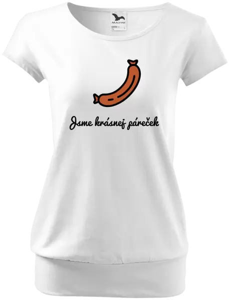 Dámské tričko Jsme krásnej páreček - ona