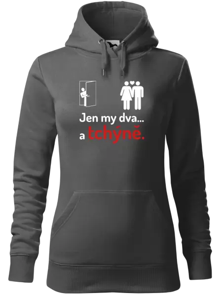 Dámská mikina Jen my dva a tchýně