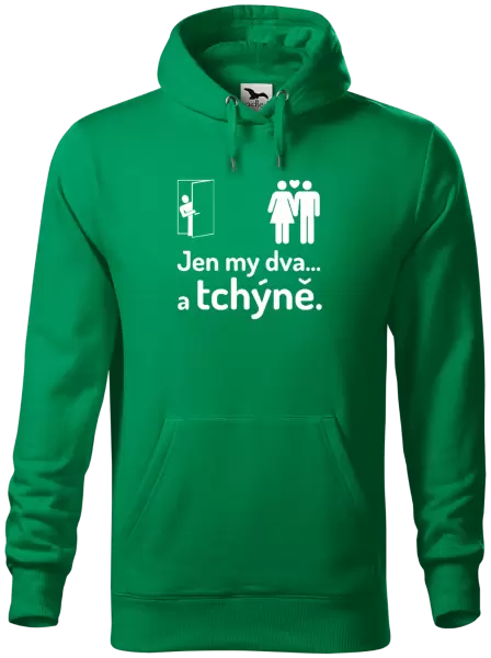 Pánská mikina Jen my dva a tchýně