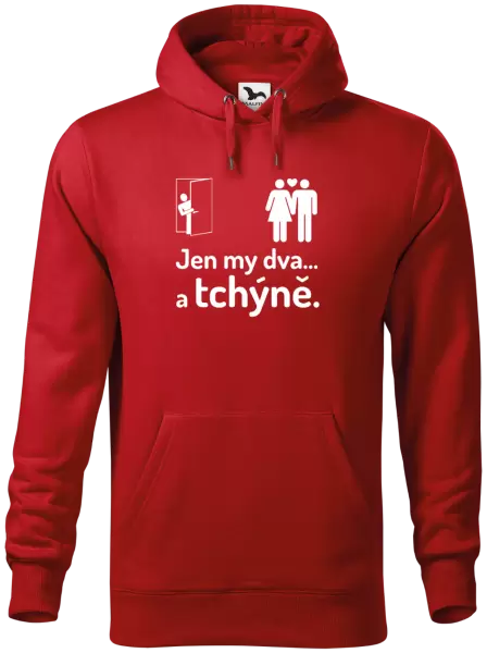Pánská mikina Jen my dva a tchýně