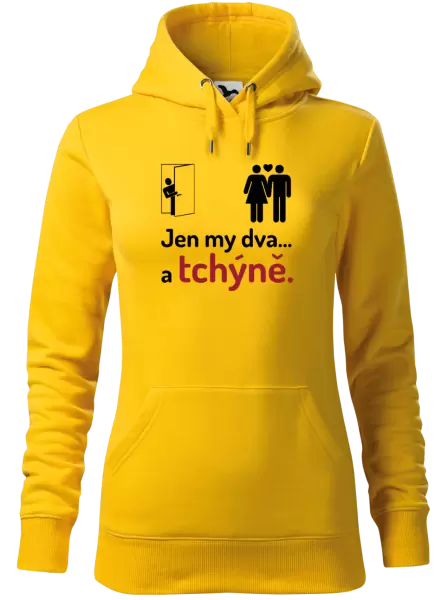 Dámská mikina Jen my dva a tchýně