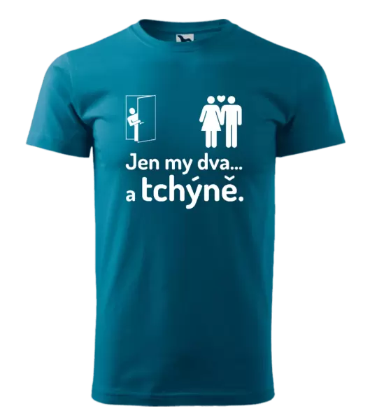 Pánské tričko Jen my dva a tchýně