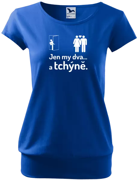 Dámské tričko Jen my dva a tchýně