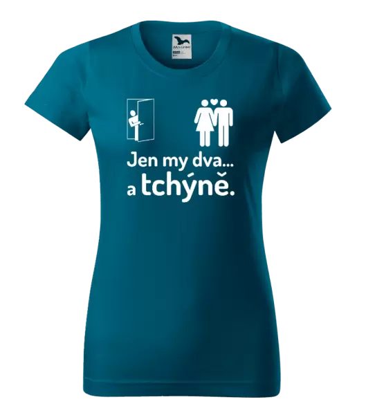 Dámské tričko Jen my dva a tchýně