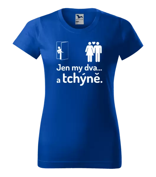 Dámské tričko Jen my dva a tchýně