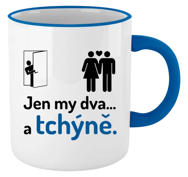 Hrnek Jen my dva a tchýně