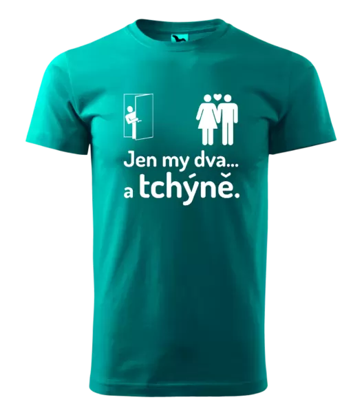 Pánské tričko Jen my dva a tchýně