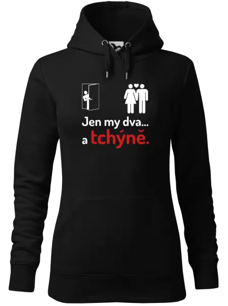 Dámská mikina Jen my dva a tchýně