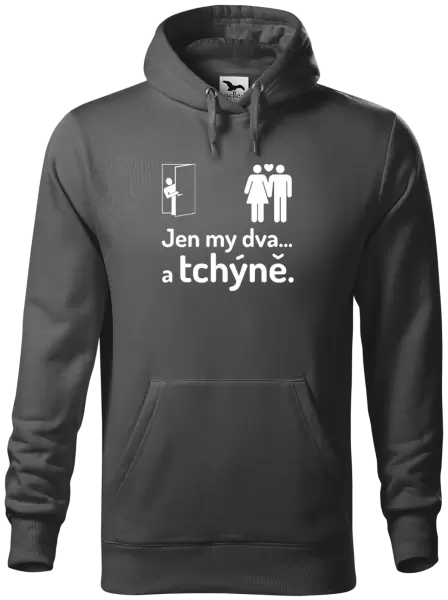 Pánská mikina Jen my dva a tchýně