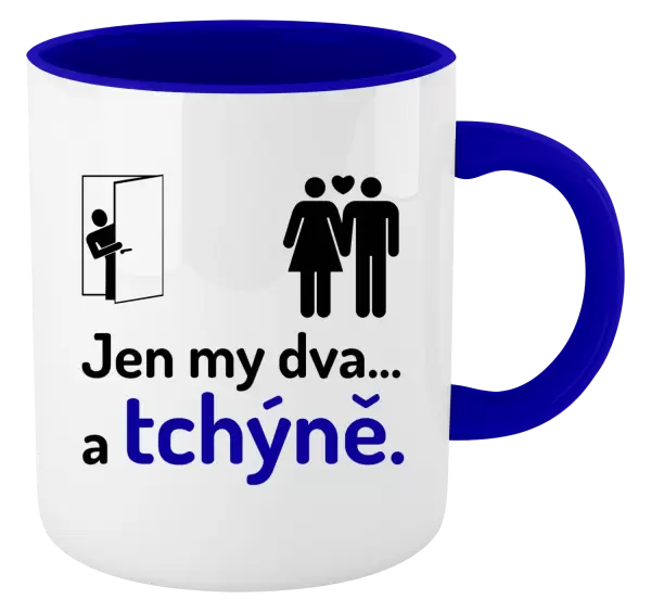 Hrnek Jen my dva a tchýně